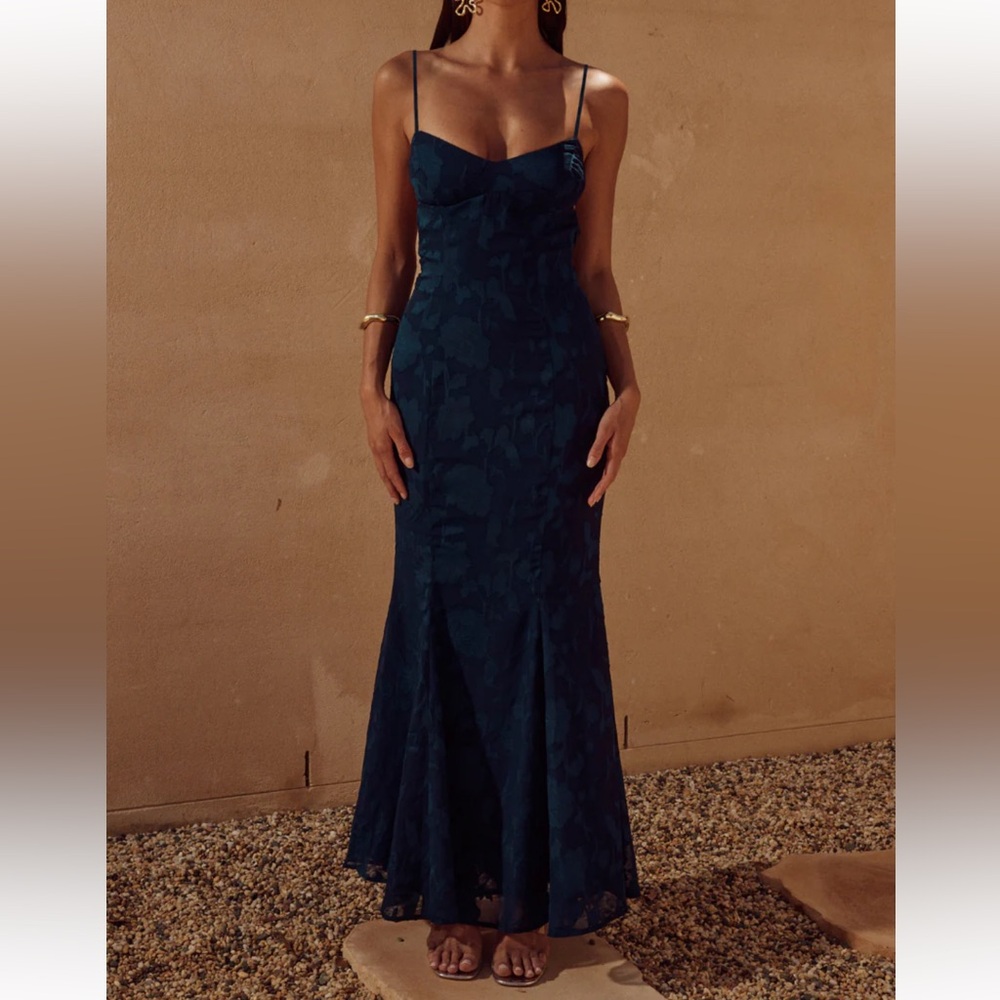 Florenza maxi dress - navy